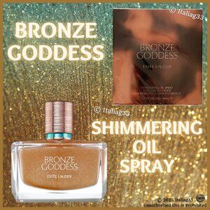 Estee Lauder Bronze Goddess Shimmering Oil Spray for Hair & Body 1.7 NEW &SEALED